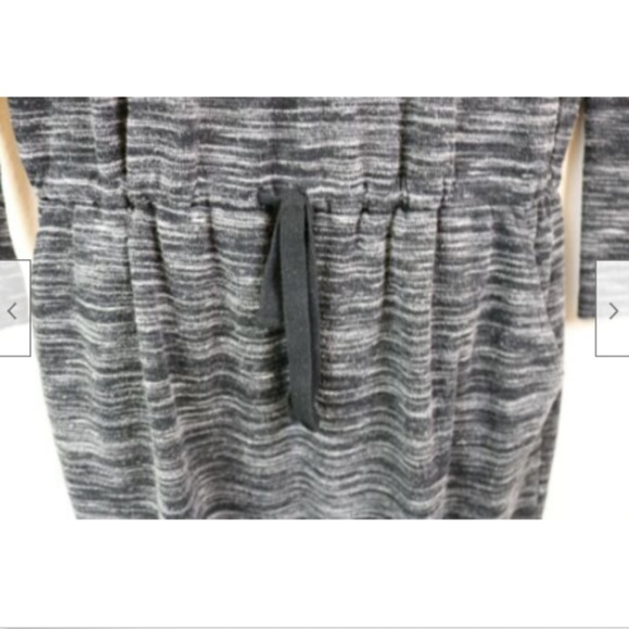 Ann Taylor Loft Womens Dress Black Gray Boat Neck - Picture 5 of 7